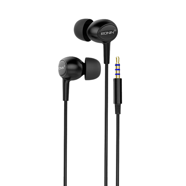 Ronin R-9 Handsfree – Premium Wired Stereo Handsfree with Deep Bass & HD Sound