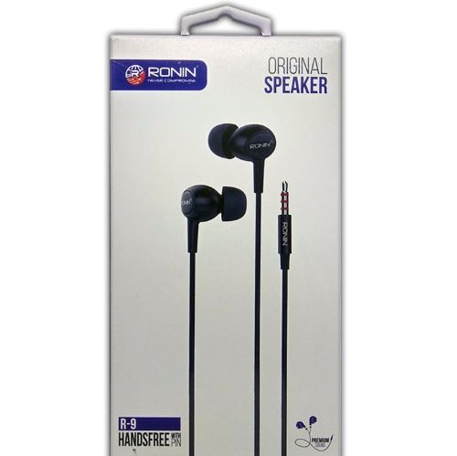 Ronin R-9 Handsfree – Premium Wired Stereo Handsfree with Deep Bass & HD Sound