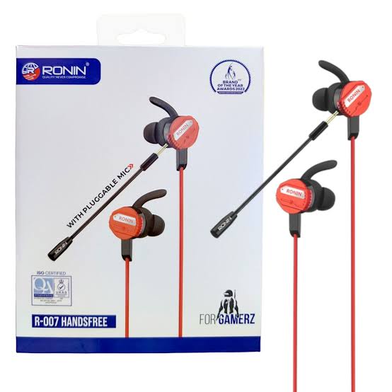 RONIN R-007 Gaming Handsfree – Professional Gaming Handsfree with Deep Bass & HD Mic